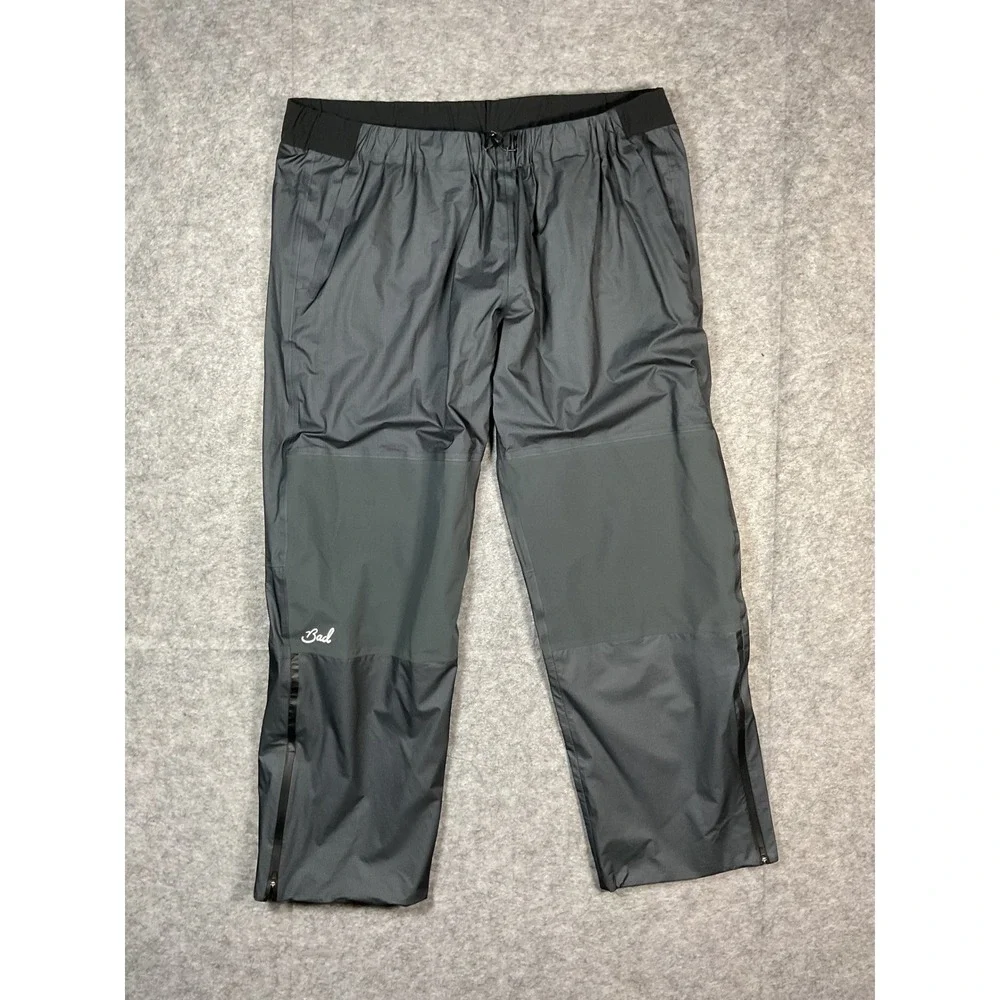 Bad Birdie BadElements Men's Golf Rain Pants XX-Large Waterproof Windproof Black - Picture 1 of 8